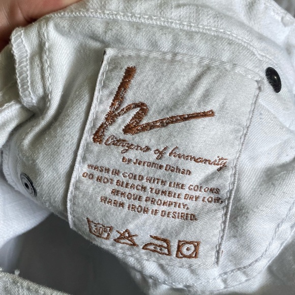 Citizens of Humanity | Size 24/XS white cropped Kelly jean - Picture 11 of 14